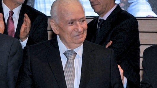 Belisario Betancur. Foto: AFP