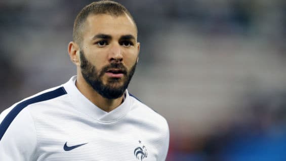 El jugador del Real Madrid Karim Benzema. Foto: AFP.