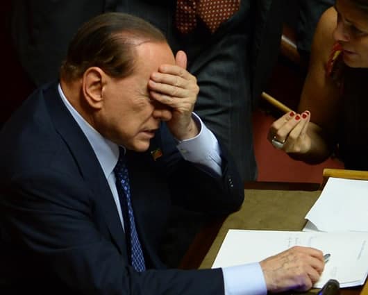 El ex primer ministro de Italia Silvio Berlusconi. Foto: AFP