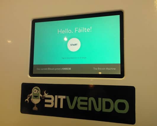 El cajero, que convierte euros en la moneda digital, será operado por Bitvendo. Foto: oficial