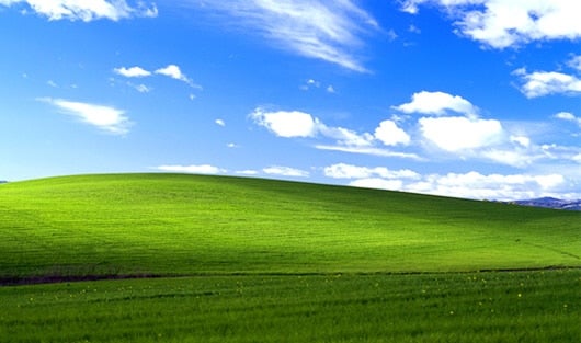 En el video puede mirar cómo se ve actualmente el paisaje que inspiró la foto. Foto: Microsoft