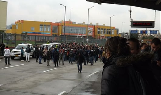 Unas 18 personas han resultado heridas durante las manifestaciones. Foto: @Juancerodri.