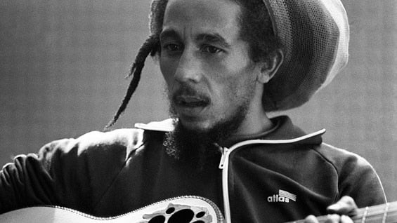 Bob Marley, ícono de la música reggae y del movimiento rastafari. Foto: Twitter