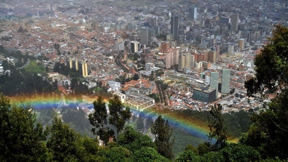 Bogotá. Foto: AFP