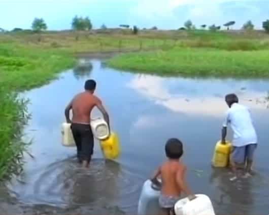 Los habitantes de Bohórquez deben ir a una laguna para bañarse / Noticias RCN