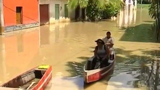El río Cauca inundó 7 barrios.