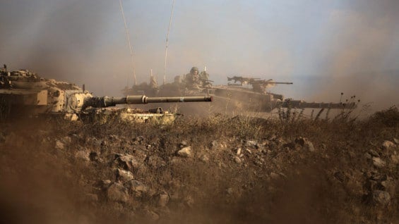 El cohete lanzado en la noche del jueves fue el primero en alcanzar Israel desde diciembre. Foto: AFP