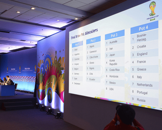 Sólo falta por definir que equipo europeo pasará a completar el Bombo 2. Foto:EFE