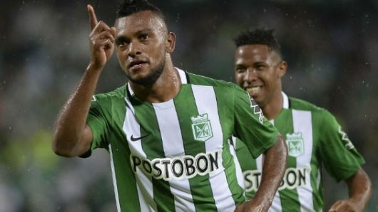 Miguel Ángel Borja. Foto AFP