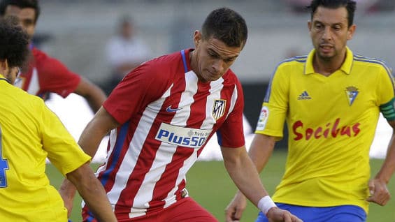 El jugador colombiano Rafael Santo Borré. Foto Agencia EFE