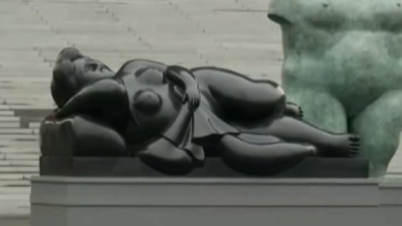 Miles de Chino han s han acercado a conocer la obra de Botero. Foto: Noticias RCN.