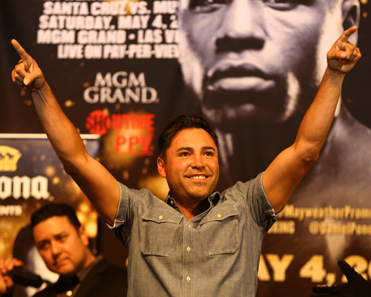 Oscar De La Hoya. Foto: AFP