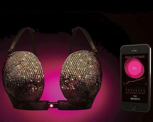 El sostén inteligente se abre sólo cuando la mujer sienta amor o deseo sexual. Foto: oficial