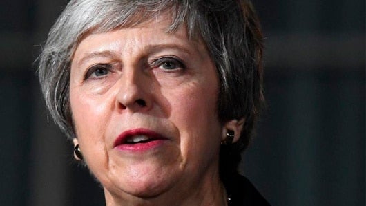 Primera ministra británica, Theresa May. Foto: EFE.