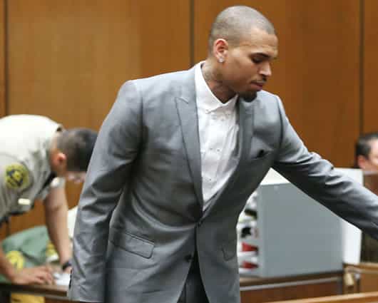 Chris Brown. Foto AFP