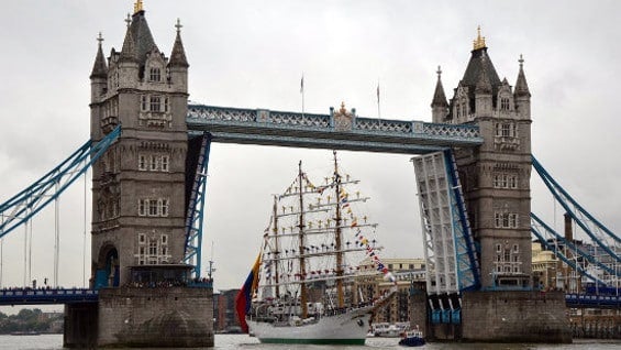 Buque Escuela ARC Gloria. Foto: Oficial.