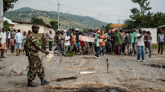 Las manifestaciones en contra del gobierno de Nkurunziza se han extendido por el país. Foto: AFP
