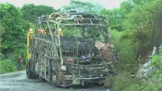 Entre tanto, nueve personas de las 43 que resultaron heridas fueron trasladadas a un centro asistencial ubicado en el complejo carbonífero del Cerrejón.. Foto: NoticiasRCN