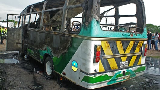 l hecho tuvo lugar el domingo en Fundación, Magdalena. Foto: AFP.