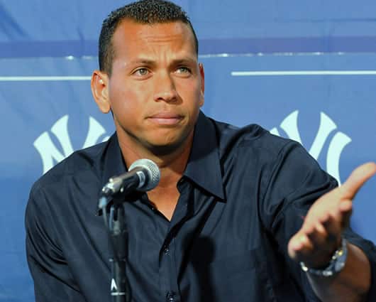 Alex Rodríguez, suspendido por dopaje. AFP