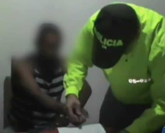 La detención de José Alvarado se produjo en San Andrés de Sotavento.