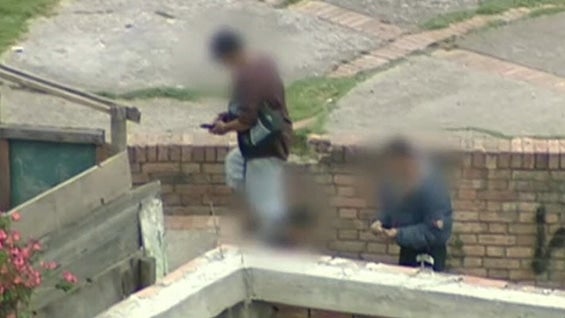 Según las autoridades se lograron capturar a nueve personas. Foto: NoticiasRCN