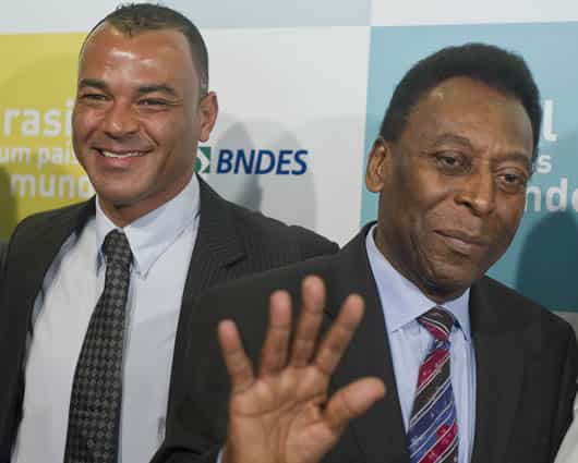 Ambos jugadores levantaron la Copa del Mundo con su selección. Foto: AFP