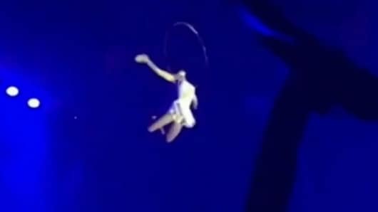 FOTO: Caída de trapecista en un circo de Australia