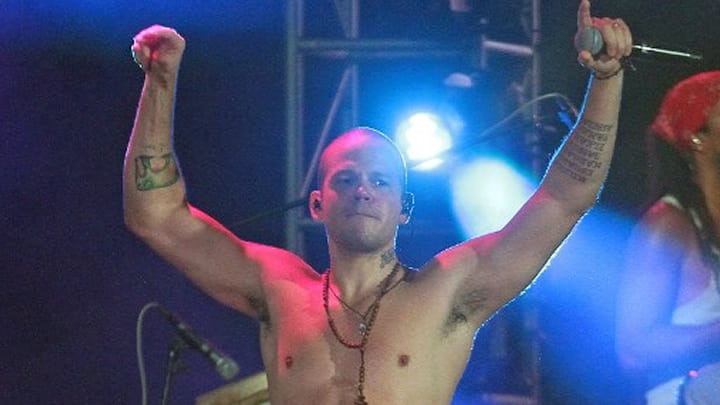 René Pérez, más conocido como "Residente", cantante de Calle 13. Foto: AFP