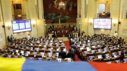 Plenaria de la Cámara de Representantes. Foto: Facebook oficial.