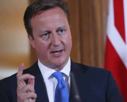 David Cameron, primer ministro británico. Foto: AFP