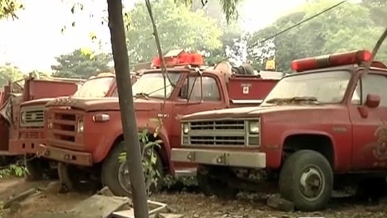 Un trámite jurídico impide que los vehículos puedan ser donados o cedidos.