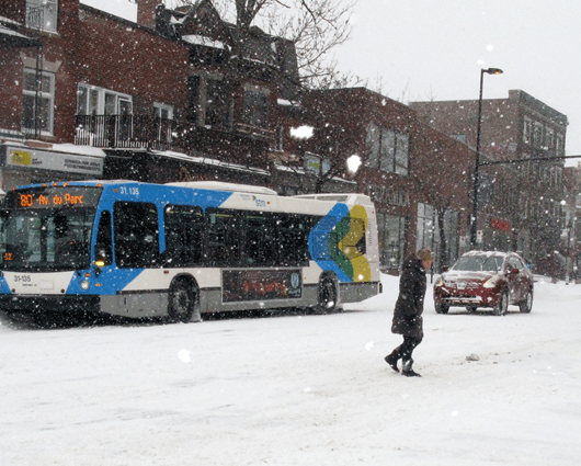 Los meteorólogos señalaron que las difíciles condiciones que se viven en gran parte de Canadá son fruto de la confluencia de dos sistemas. Foto: AFP