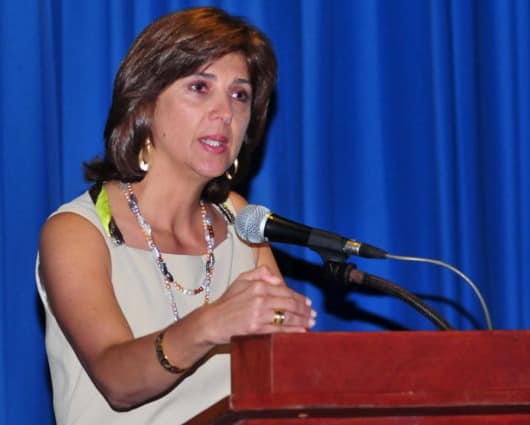 Canciller María Ángela Holguín. Foto: Cancillería.