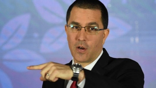 Jorge Arreaza. Foto: AFP