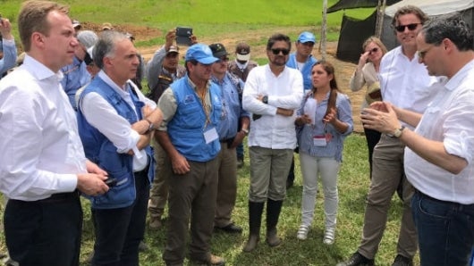 Foto: @ComisionadoPaz