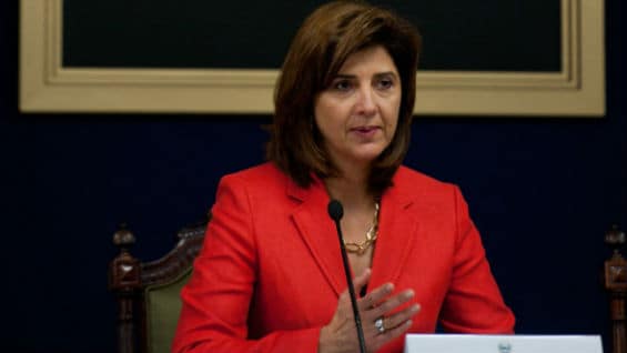 María Ángela Holguín, ministra de Relaciones Exteriores de Colombia. Foto AFP