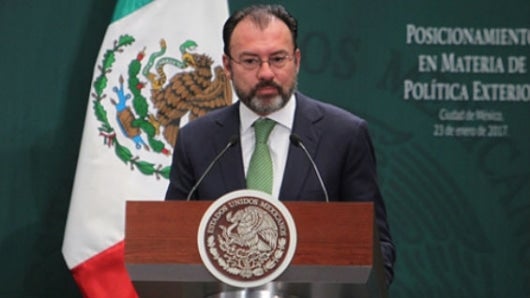 Luis Videgaray, canciller mexicano. Foto: Oficial