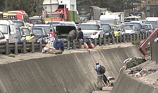 Inseguridad en los caños de Bogotá. Foto: Noticias RCN