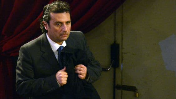 Francesco Schettino, fue condenado el 11 de febrero de 2015. Foto AFP