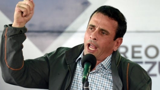 Herinque Capriles. Foto: AFP