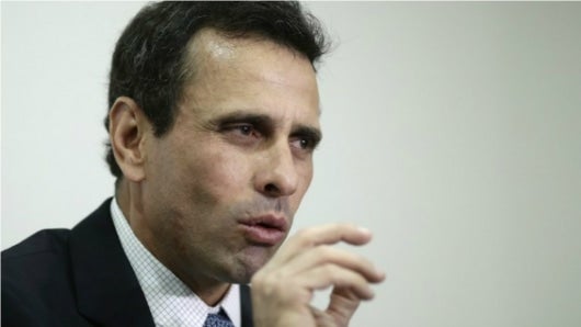 Henrique Capriles Radonski, líder opositor venezolano. Foto: AFP.