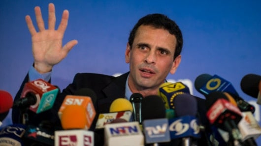 El opositor aseguró que se reunirá con otros partidos para confirmar si realizarán marchas. Foto: AFP.