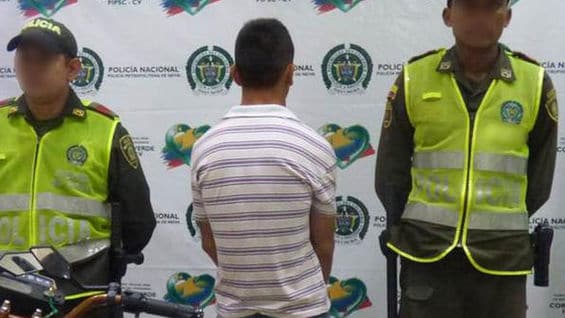 El detenido desarrollaba su actividad criminal en los departamentos de Cesar y Norte de Santander.