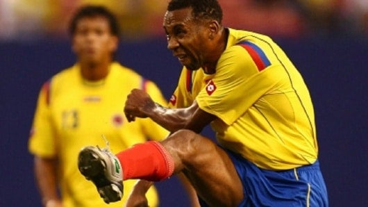 Foto: El exjugador de la Selección Colombia ‎Jhon Eduis Viáfara Mina, hoy capturado con fines de extradición por narcotráfico / NoticiasRCN.com