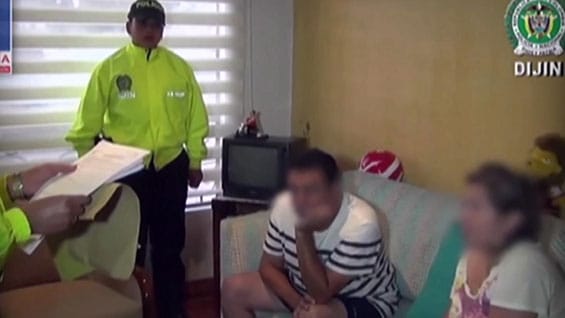 Los capturados quedaron a disposición de las autoridades. Foto: Noticias RCN.