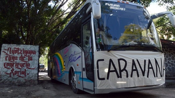 Los buses recorrerán gran parte de México. Foto: EFE.