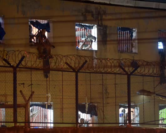 11 internos de la cárcel Modelo de Barranquilla murieron en el incendio. Foto: AFP