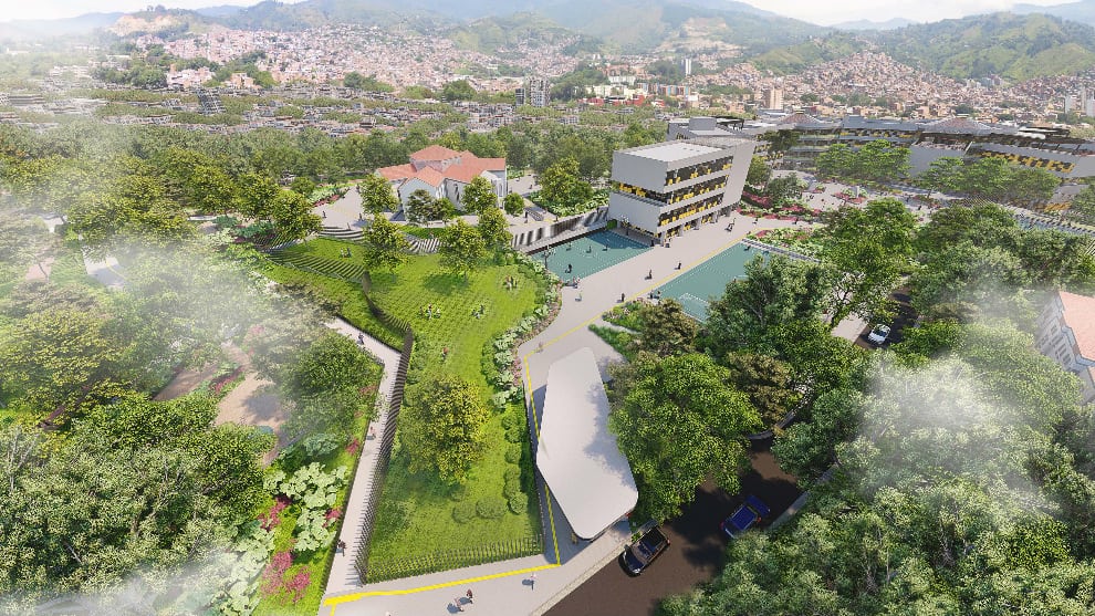 La Ciudadela Universitaria de Occidente es uno de los grandes proyectos en educación que se esperan para la capital de Antioquia. Foto: Empresa de Desarrollo Urbano (EDU)