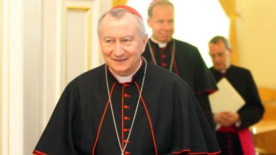 El cardenal Pietro Parolin, secretario de Estado del Vaticano. Foto Agencia AFP